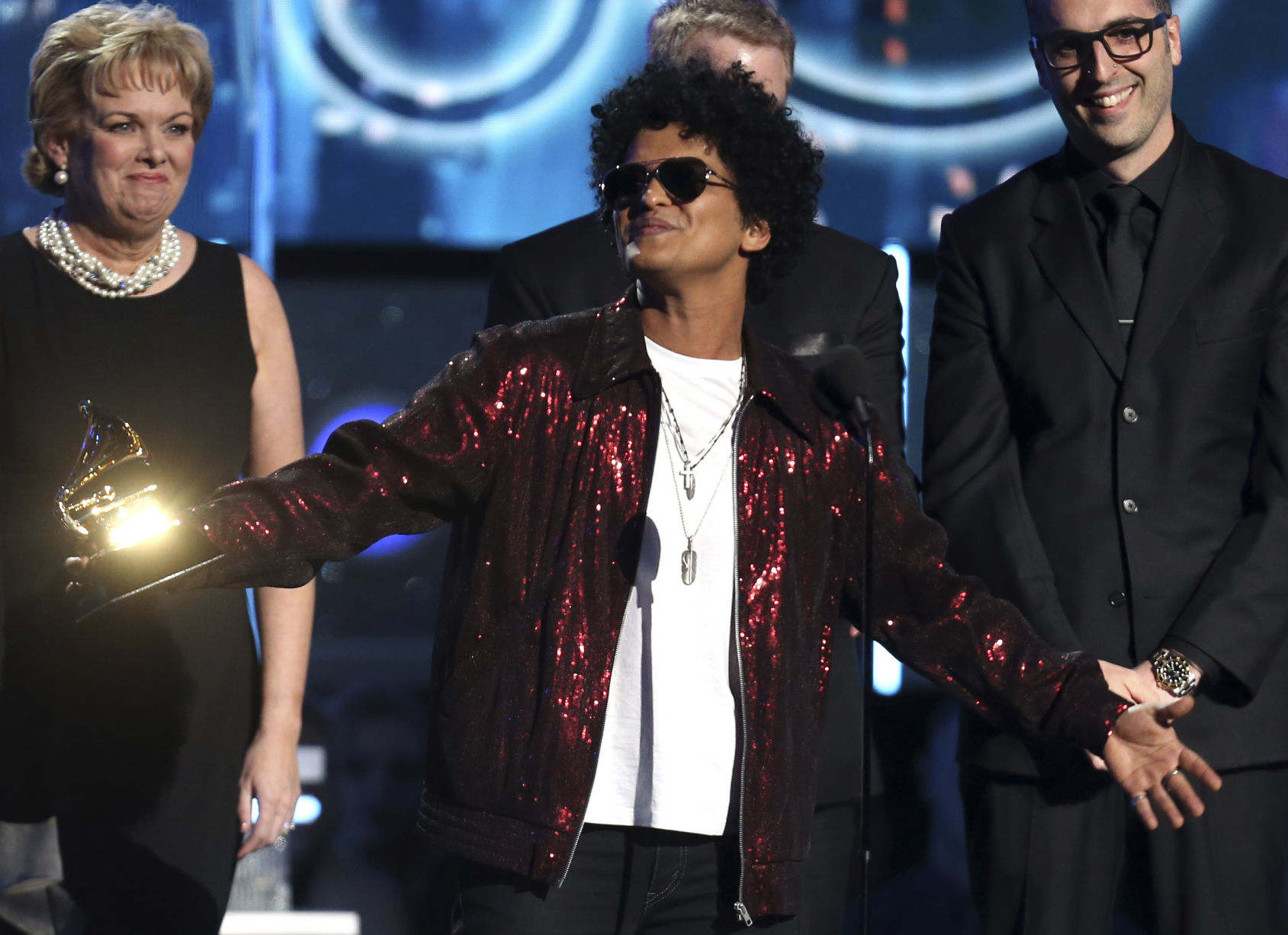 APTOPIX 60th Annual Grammy Awards - Show